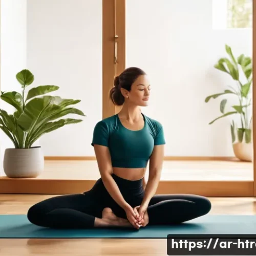 Home 11 홈트 운동과 정신 건강 - **Prompt 1: Serene Home Yoga Sanctuary**
"A peaceful, sun-drenched image of a young woman in her...